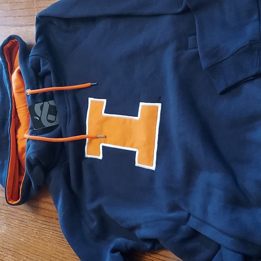 Women's XL Illinois football hoodie NWT